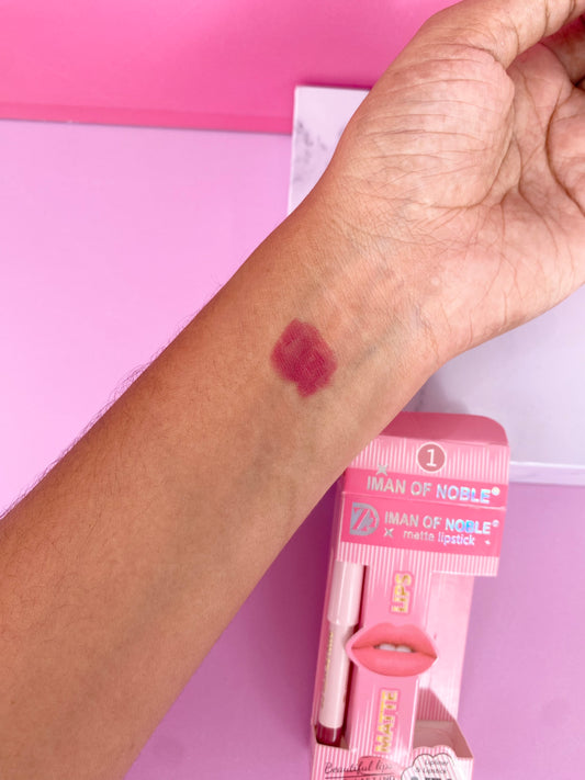 set de labial + delineador de labios IMAN OF NOBLE