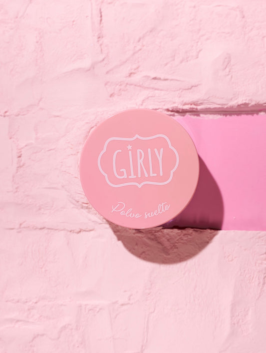 Polvo suelto rosado girly mini  – 03 P1 E3 B