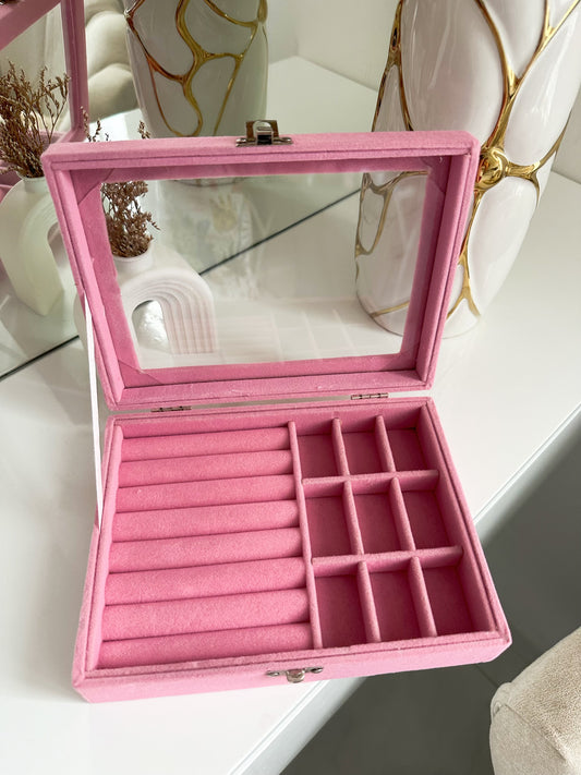 Joyero rectangular vidrio (P2-E18-C)