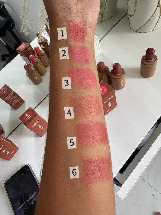 rubor en barra rose caja c/u P1 E2 E