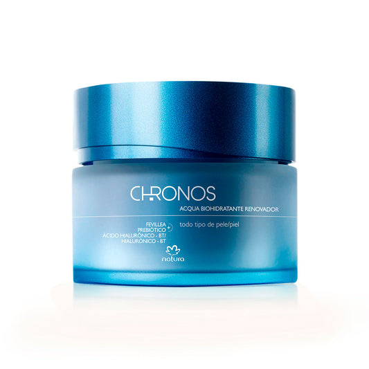 crema facial Acqua biohidratante renovador Chronos Derma natura