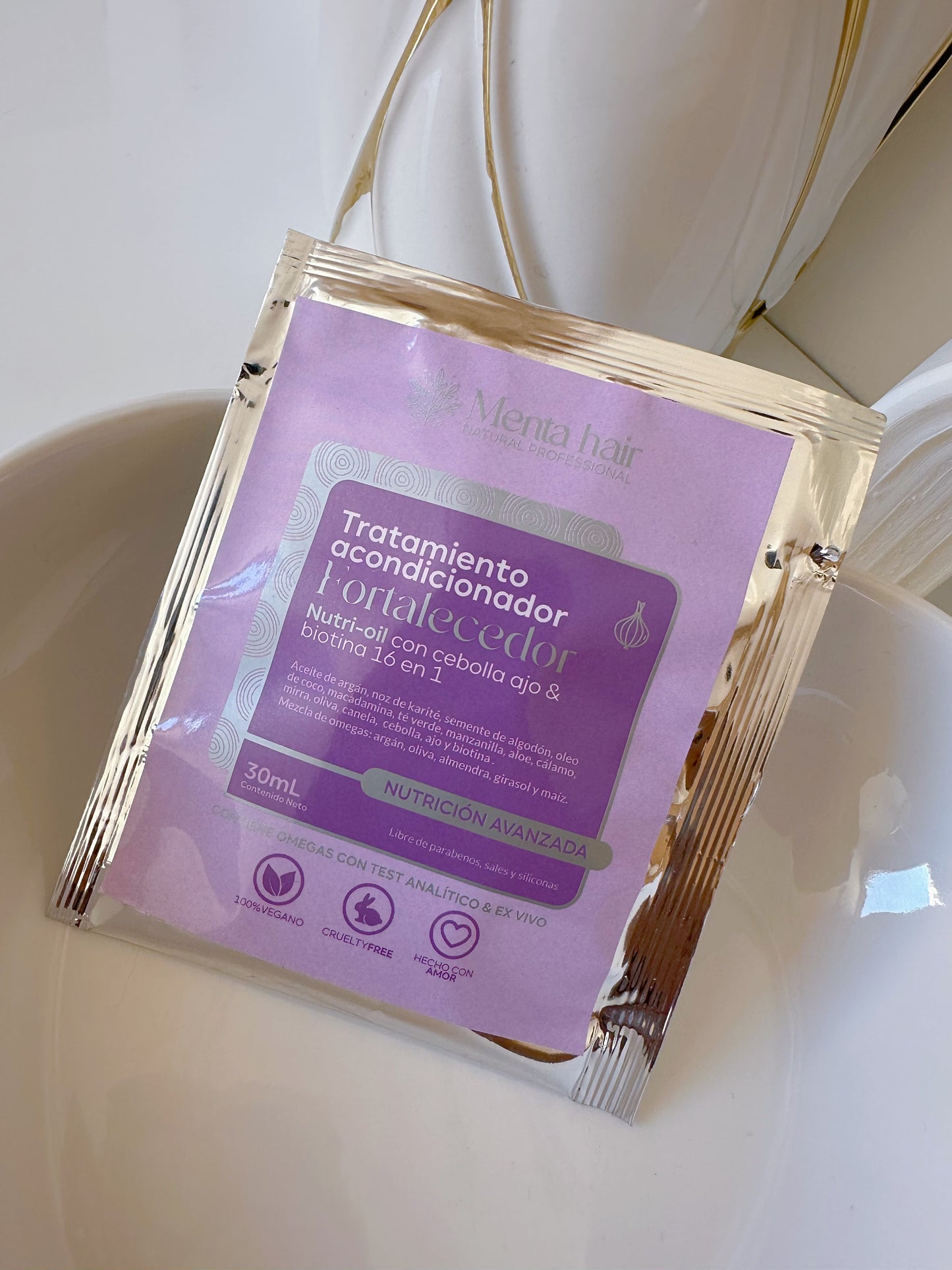 SACHETS TRATAMIENTO NUTRIO OLEOS 30ml MENTA HAIR (s-23-d)