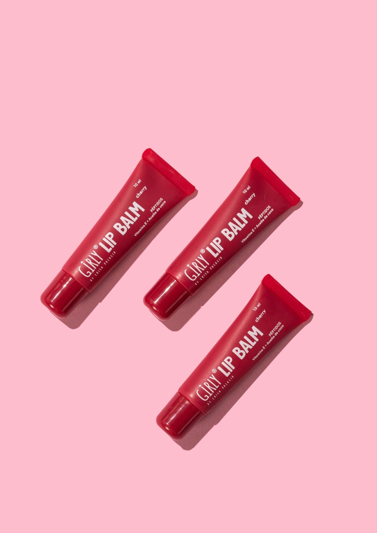 Lip Balm con peptidos girly con color S E26 E