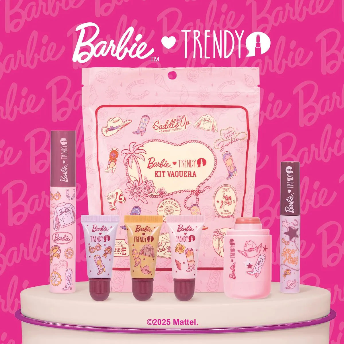 Kit Barbie Vaquera trendy (S-E40-5)