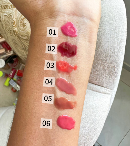 Lip gloss corazón C/u [P1-E4-B)