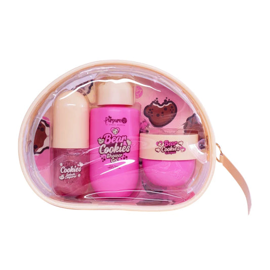 Kit Cartuchera Bear Cookies Purpure