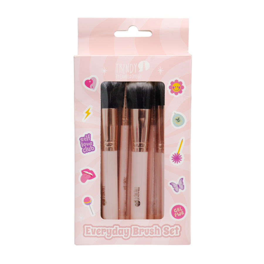 set de brochas trendy [S-E24-D)