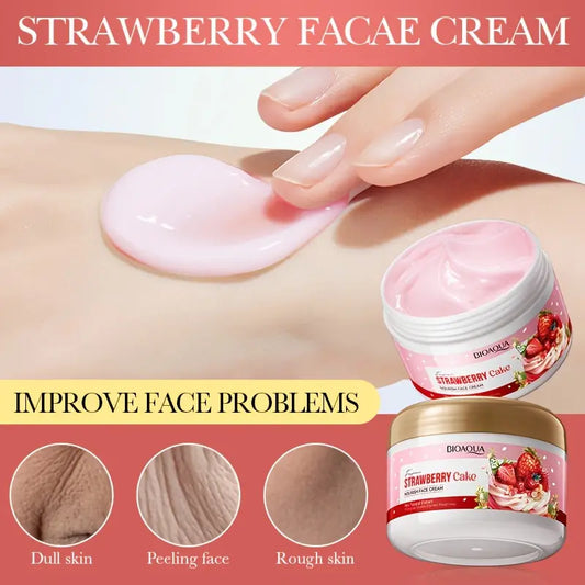 Crema facial de fresa bioaqua (S-E29-D)