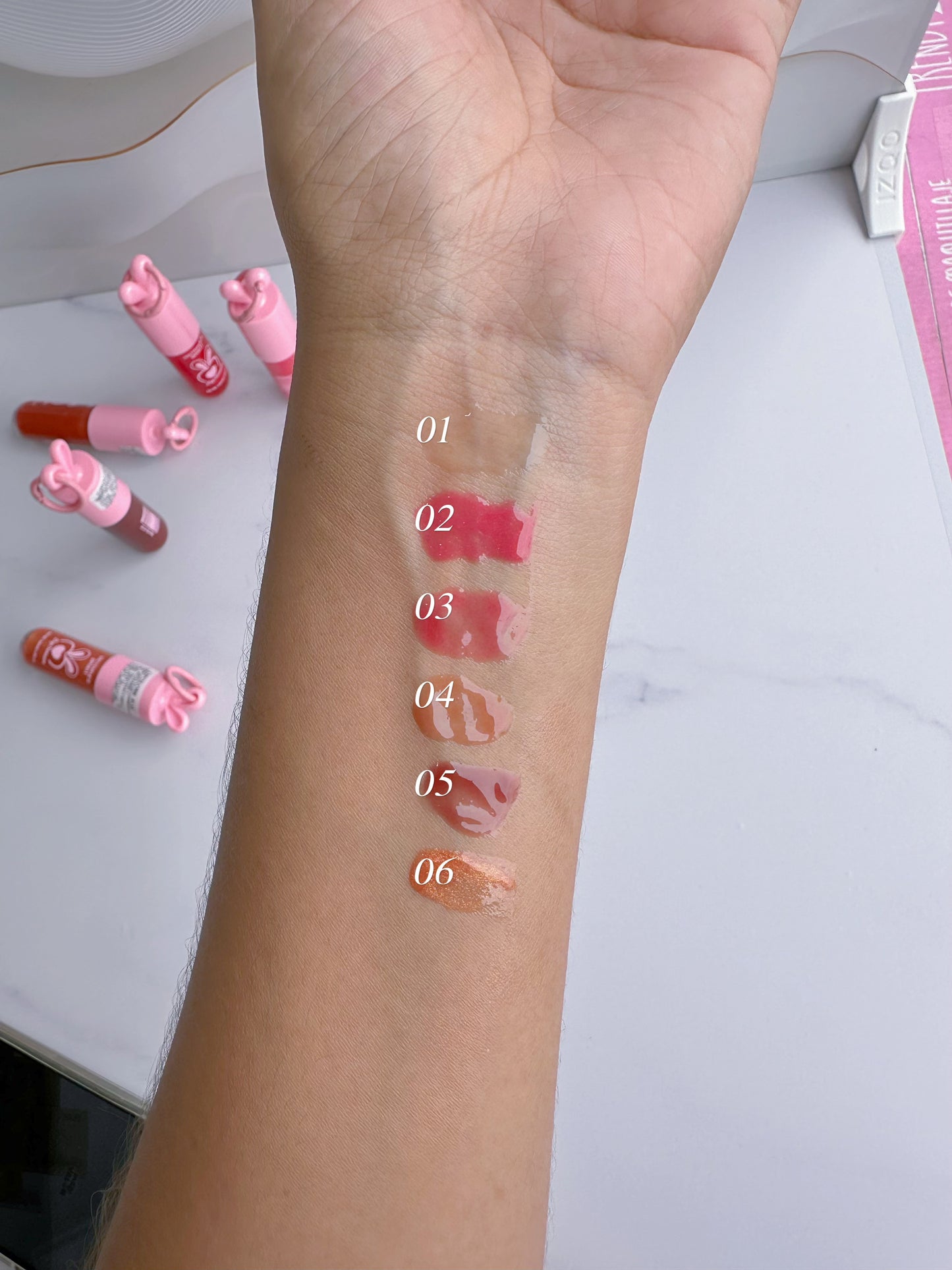 Lip gloss corazón P2e19d