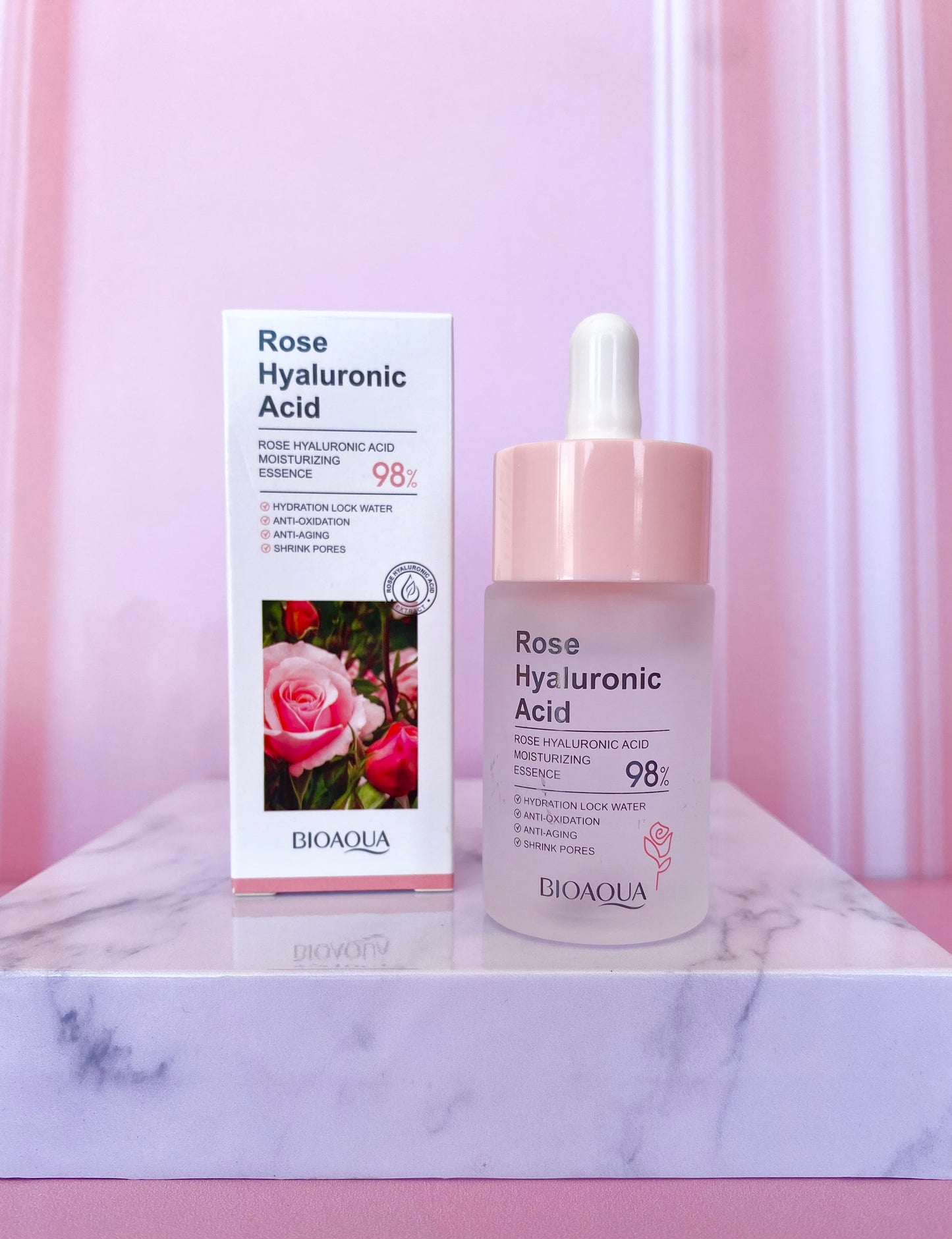 Suero de rosas bioaqua