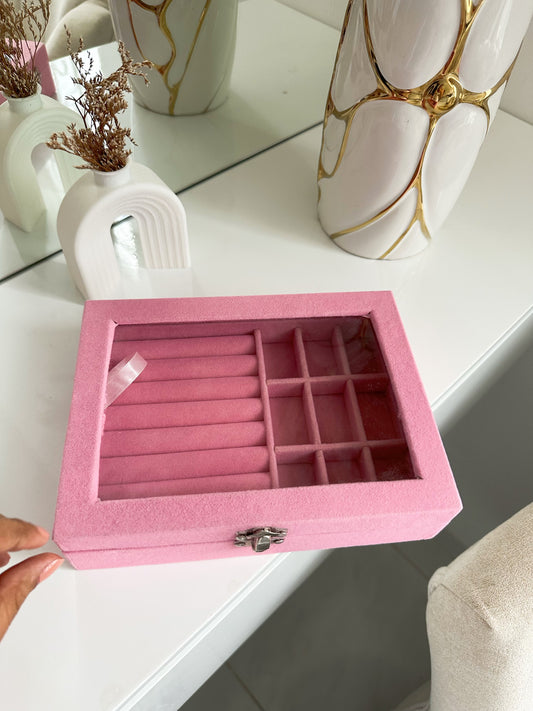 Joyero rectangular vidrio (P2-E18-C)