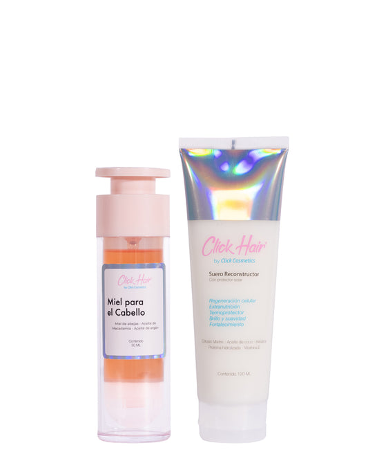 kit anti frizz y anti esponge click hair (S E22 F y S E23 A)