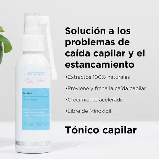 Tónico pelinex capilar click hair