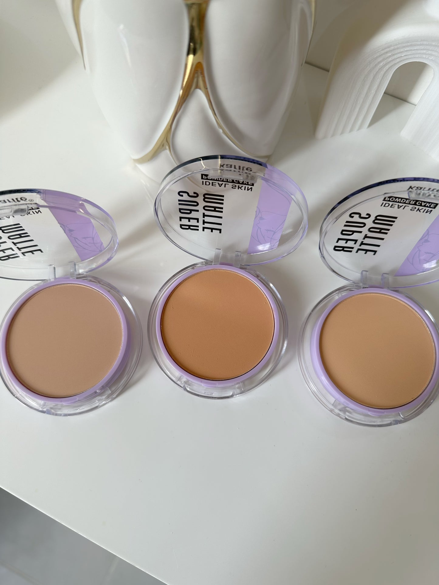 Polvo compacto super Matte (s-E31-A)