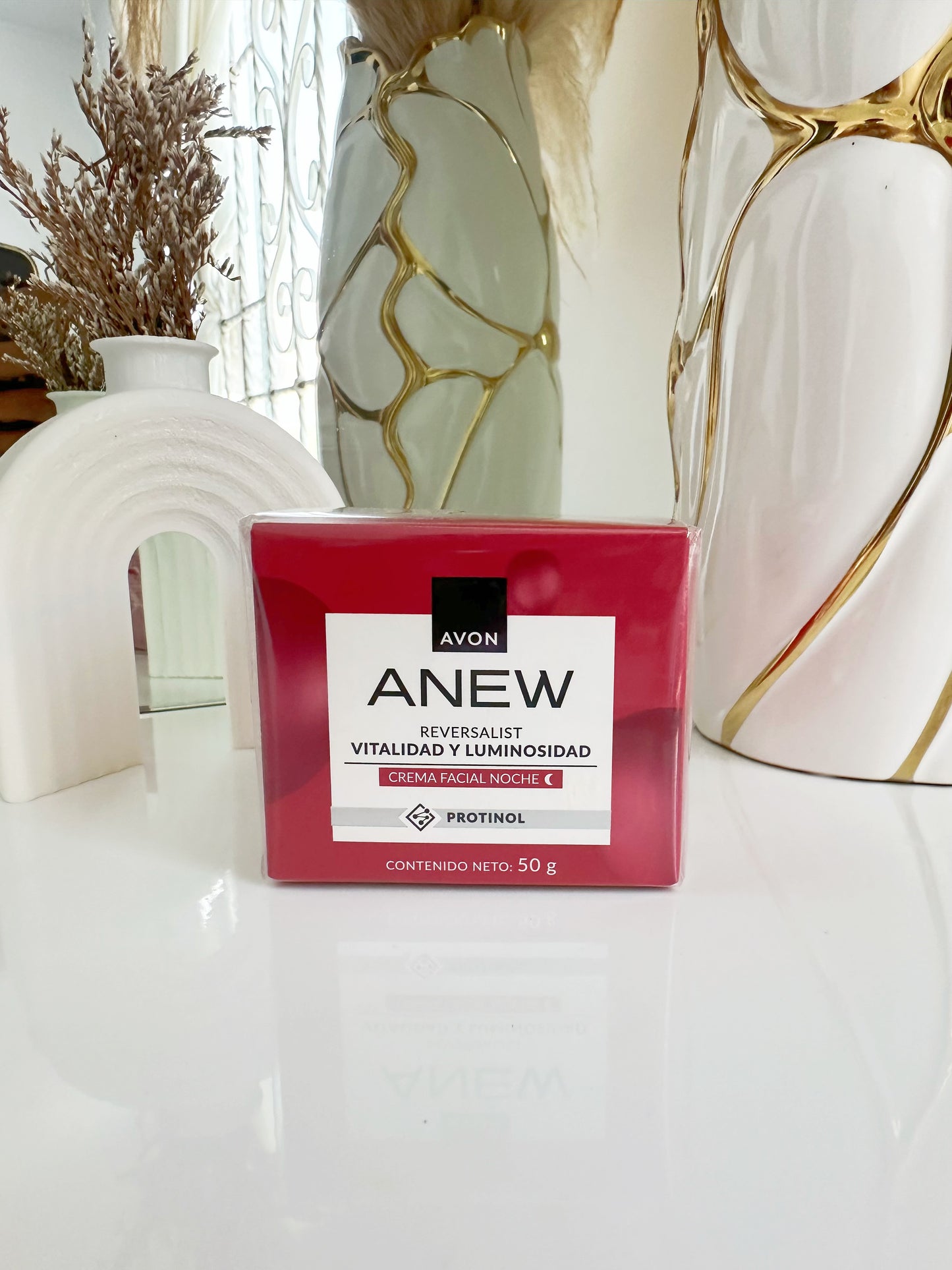 crema de noche con protinol avon P2 E9 A