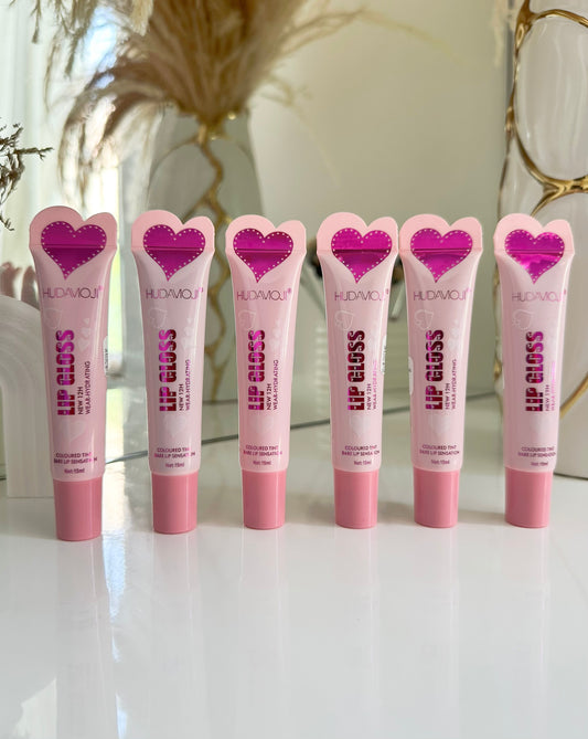 Lip gloss corazón C/u [P1-E4-B)