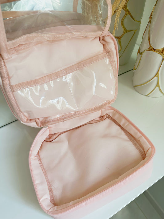 cosmetiquera neceser rosado (P1 E7 C)