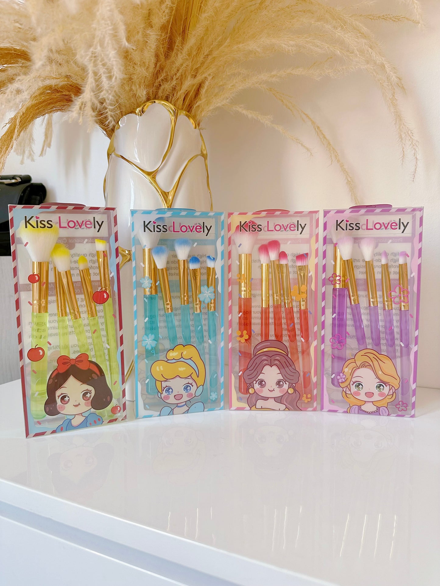 Set de brochas princesa P1-E4-B