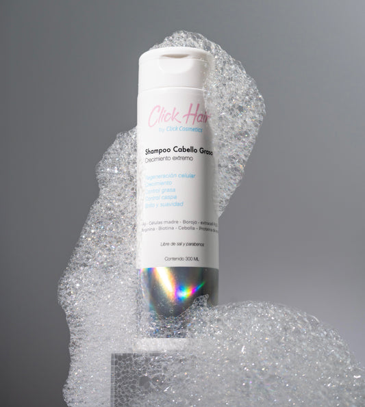 Shampoo para cabello graso click hair (S E23 A)