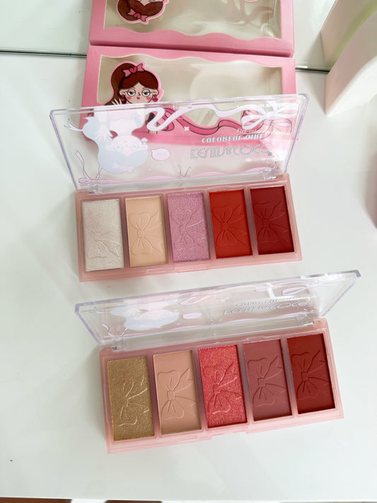 paleta rubor e iluminador P1 E1 1