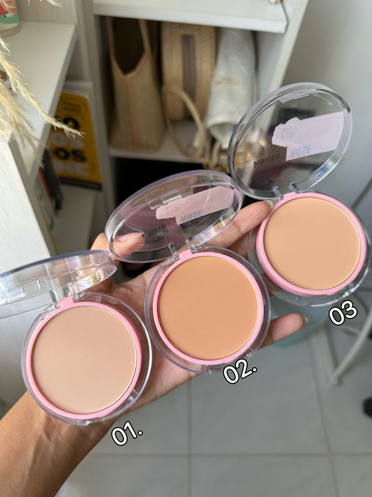 Polvo compacto rosa karite (P1-E2-G)