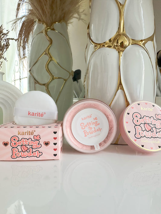 Polvo suelto rosa karite (P1-E5-B)