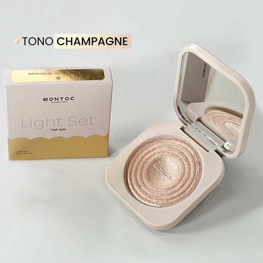Iluminador Light Set champagne  MONTOC S-e40-3