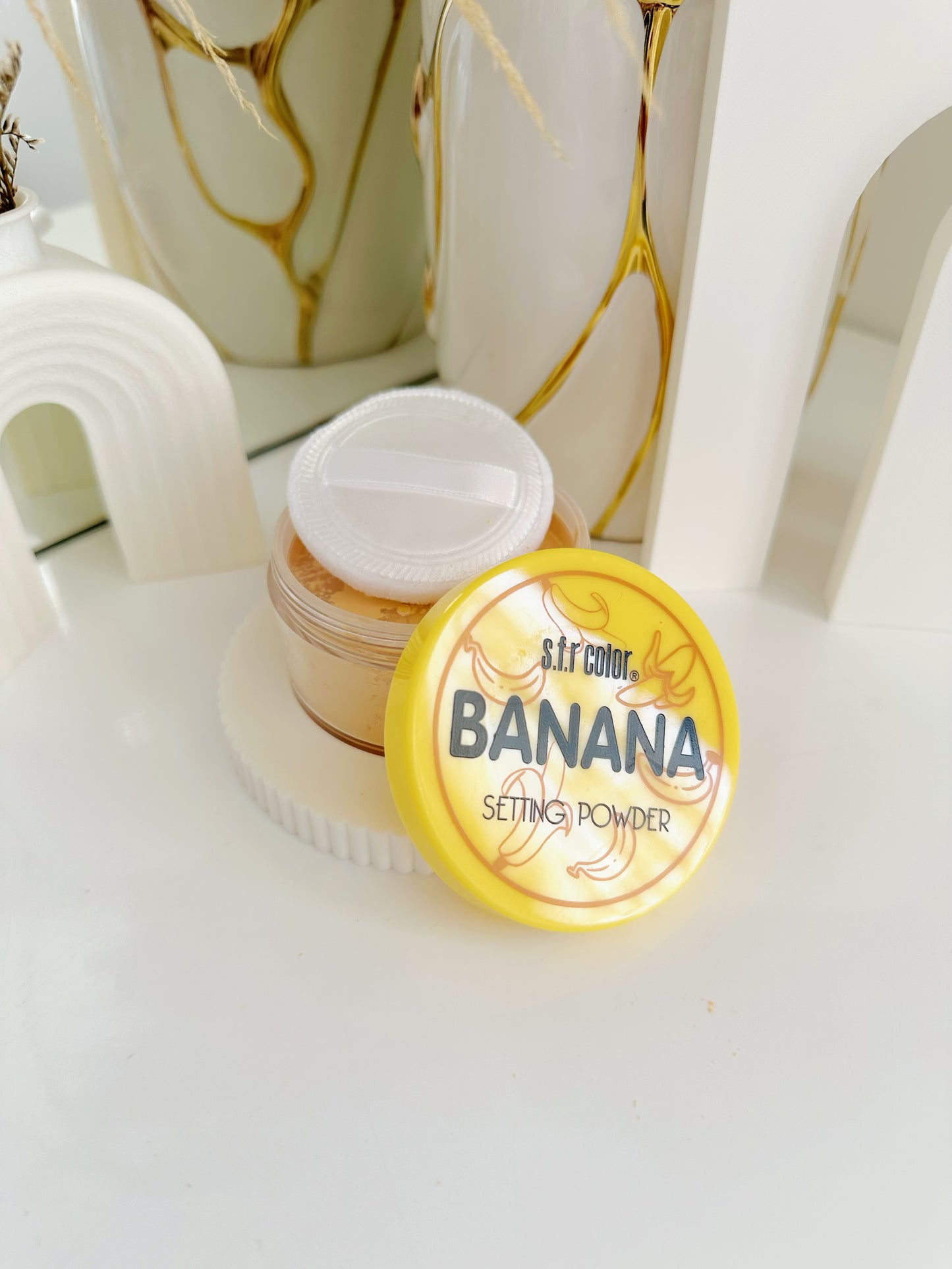 Polvo suelto banana