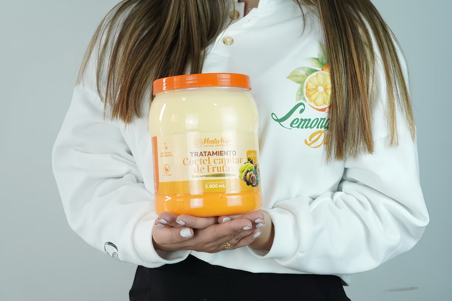 Bombone cóctel de frutas 2000ml MENTA HAIR (S-E22-A)