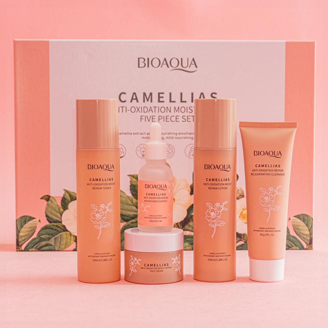 Kit en caja x5 Camelia bioaqua S E27