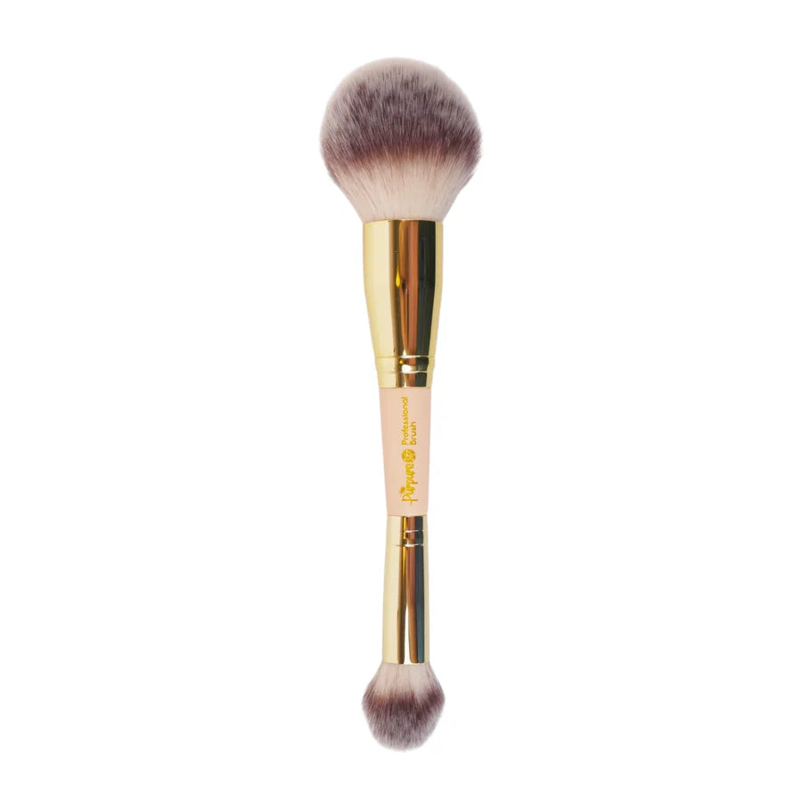 Brocha Doble Polvos-Iluminador Purpure (P2-E9-B)