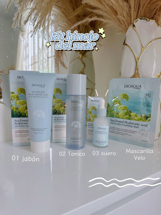 kit hinojo del mar x4 bioaqua (p2.-e21-d)