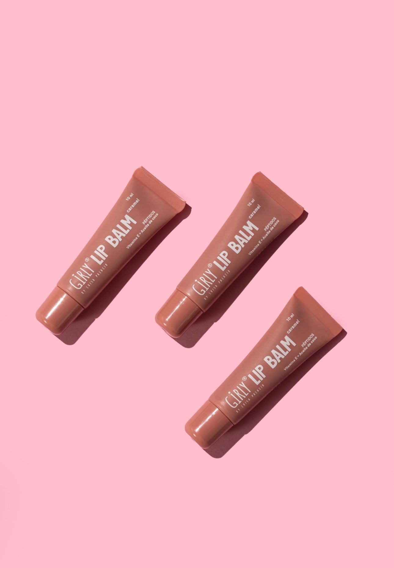 Lip Balm con peptidos girly con color S E26 E