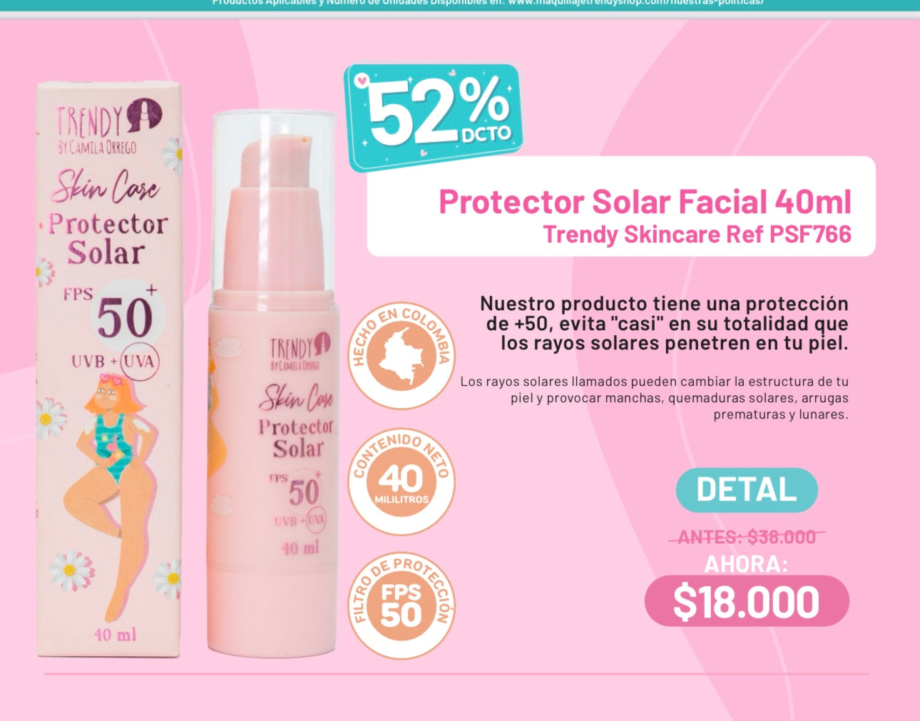 Protector facial trendy [S-E22-E)