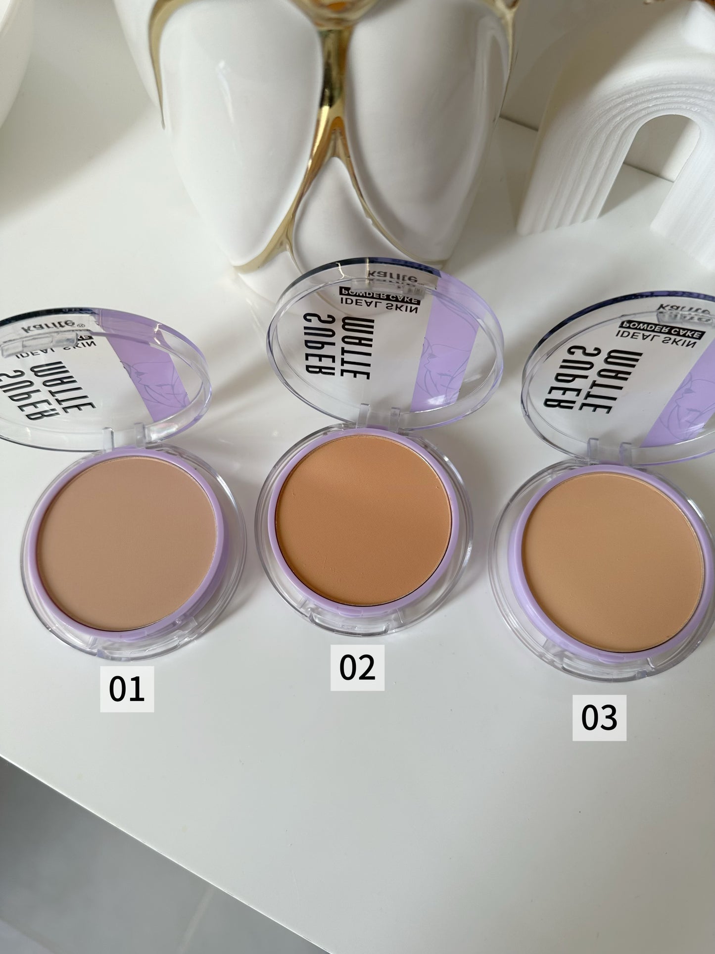 Polvo compacto super Matte (s-E31-A)