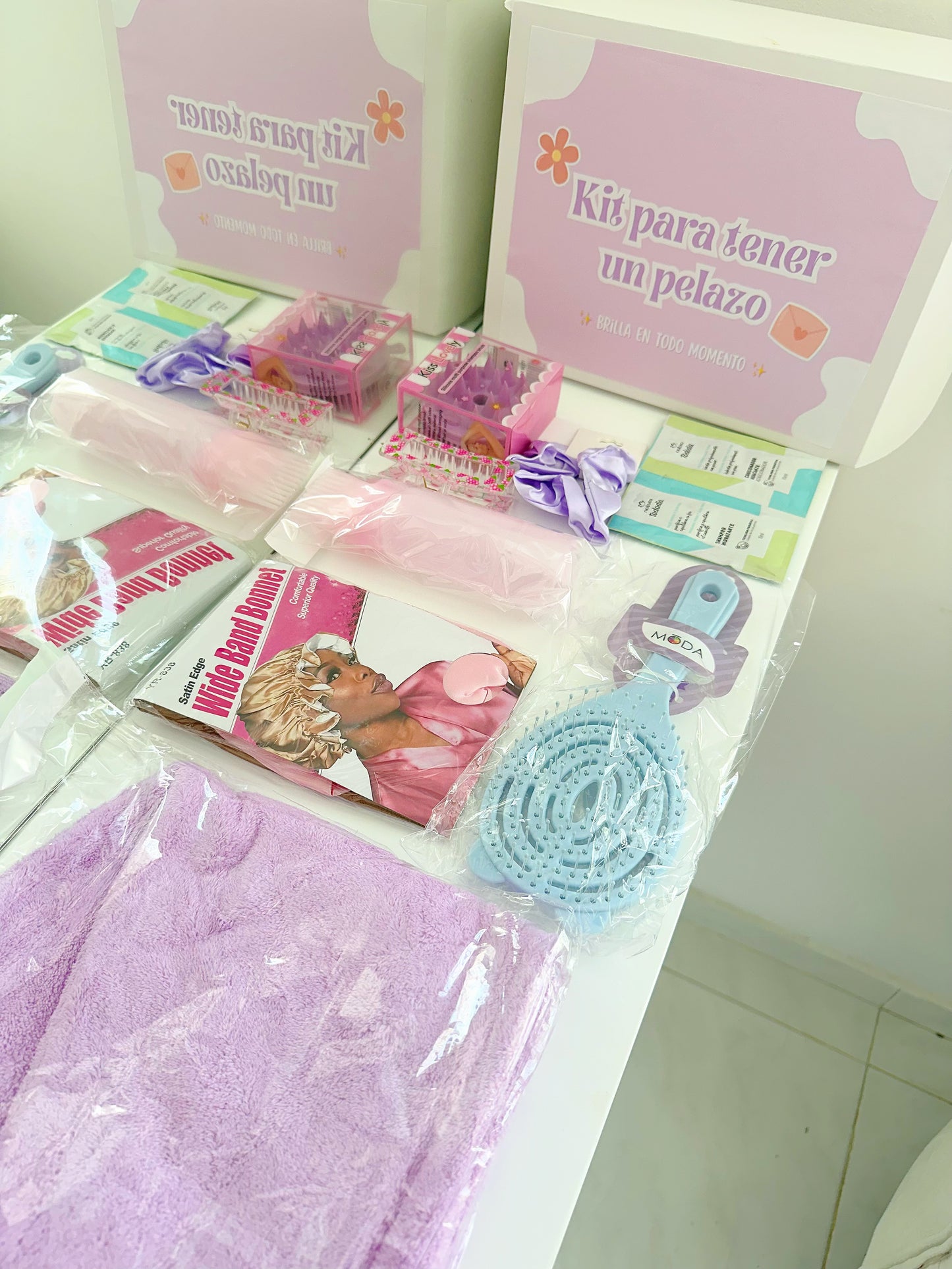 Kit de cuidado capilar x8