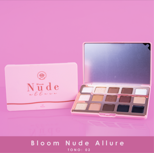 Paleta de sombra Bloom nude allure bloomshell