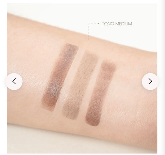 Trio de Cejas Brow Set tono medium MONTOC (S-E28-F)