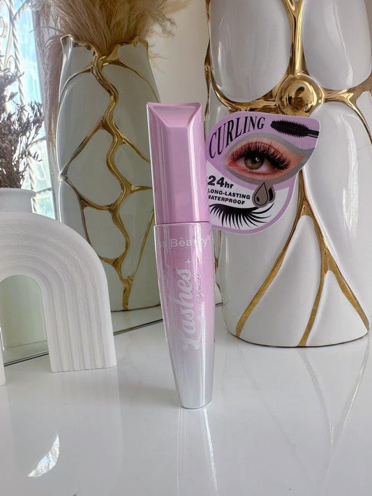 Pestañina pink silver negra volumen (p2-e13-G)