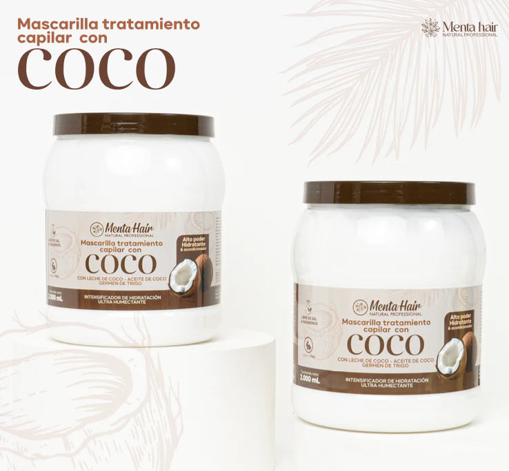Bombone coco x200ml MENTA HAIR(S-E23-A)