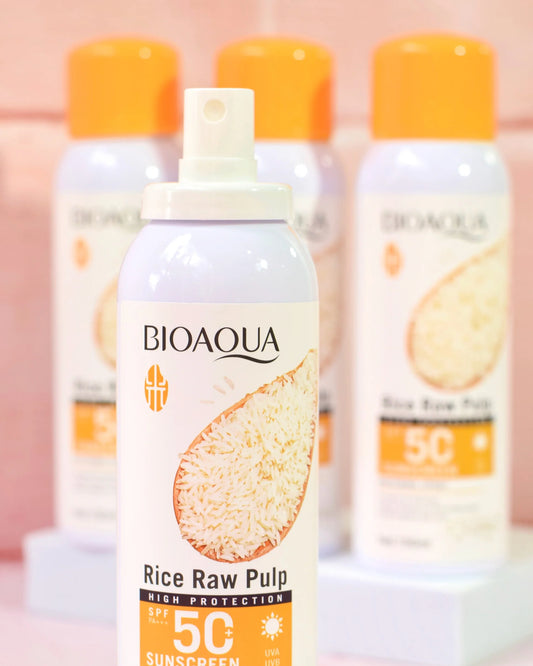 Protector solar en spray arroz bioaqua (S-E22-F)