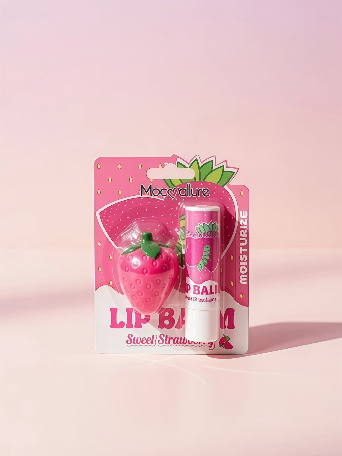 Set de fresita rosa x2