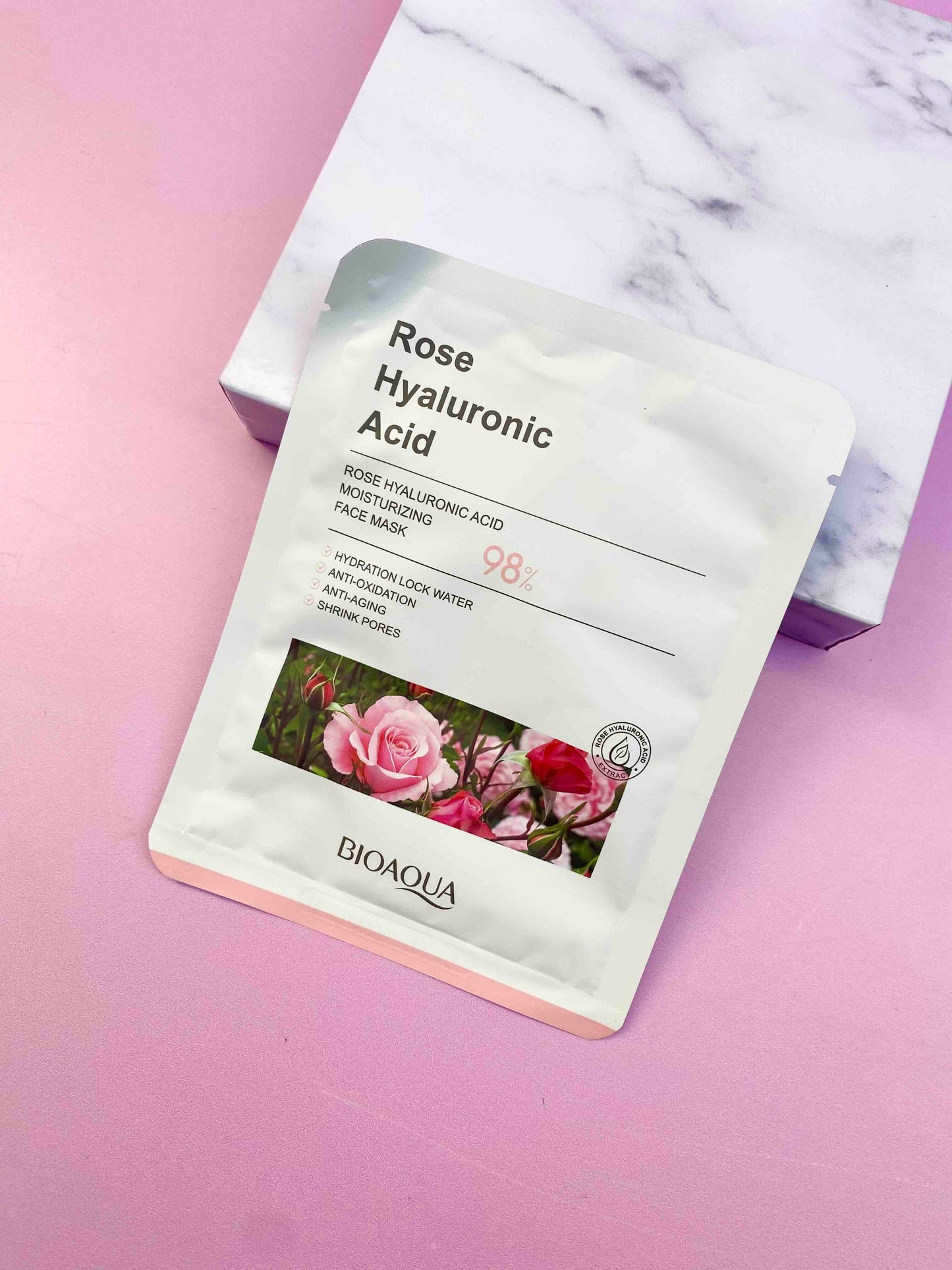 mascarilla velo de rosas