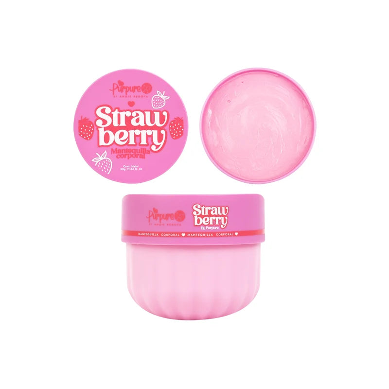Mini Mantequilla corporal Strawberry New 50g Purpure