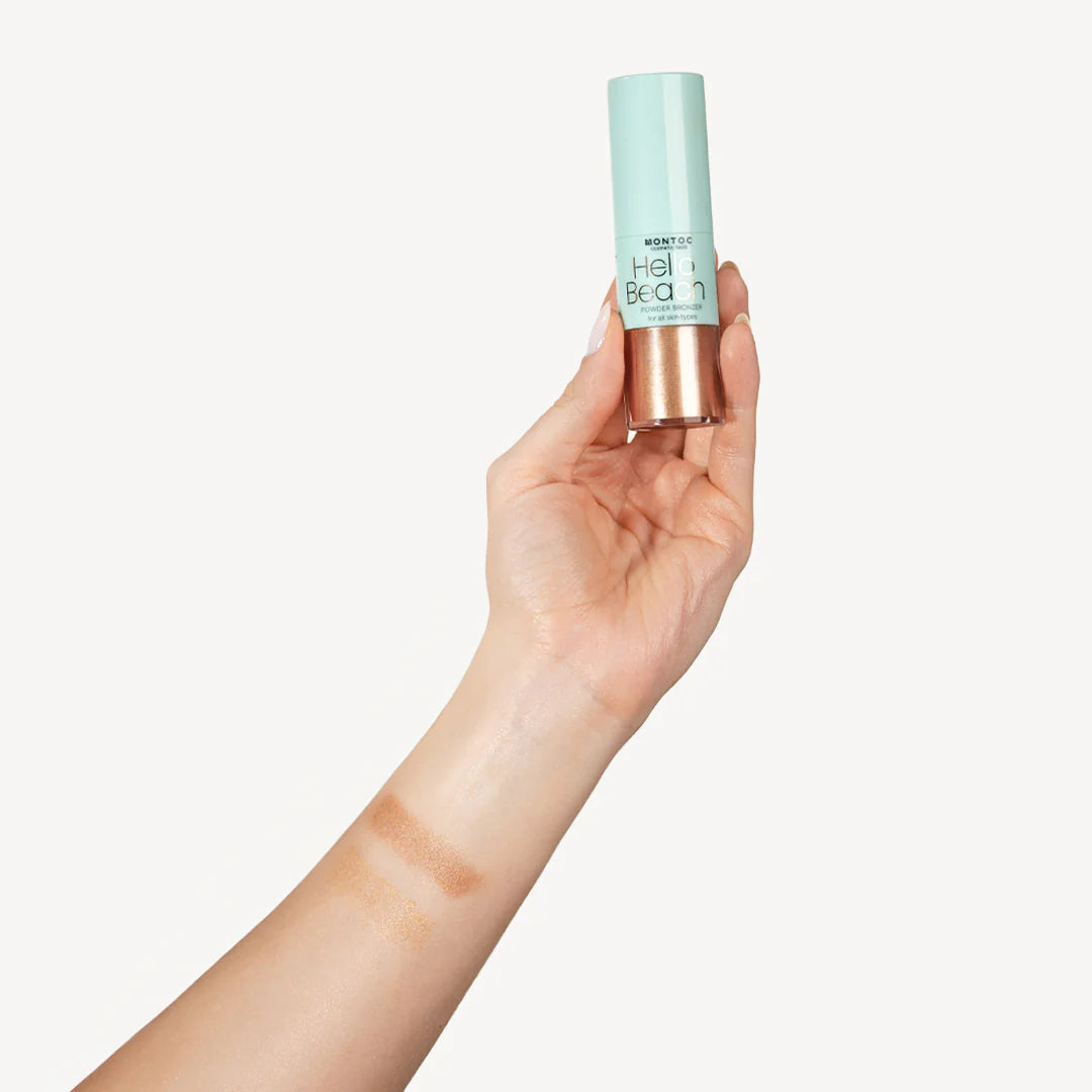 Bronzer luminoso en polvo suelto HELLO BEACH MONTOC (S.E27-D)