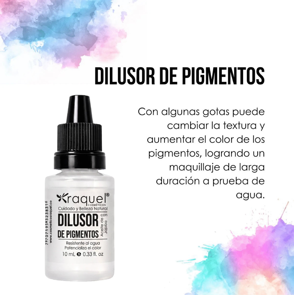 Dilusor de Pigmentos con Extractos de Jojoba RAQUEL