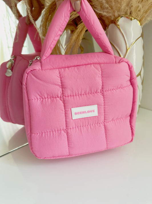 cosmetiquera neceser fucsia (P1 E8 G)