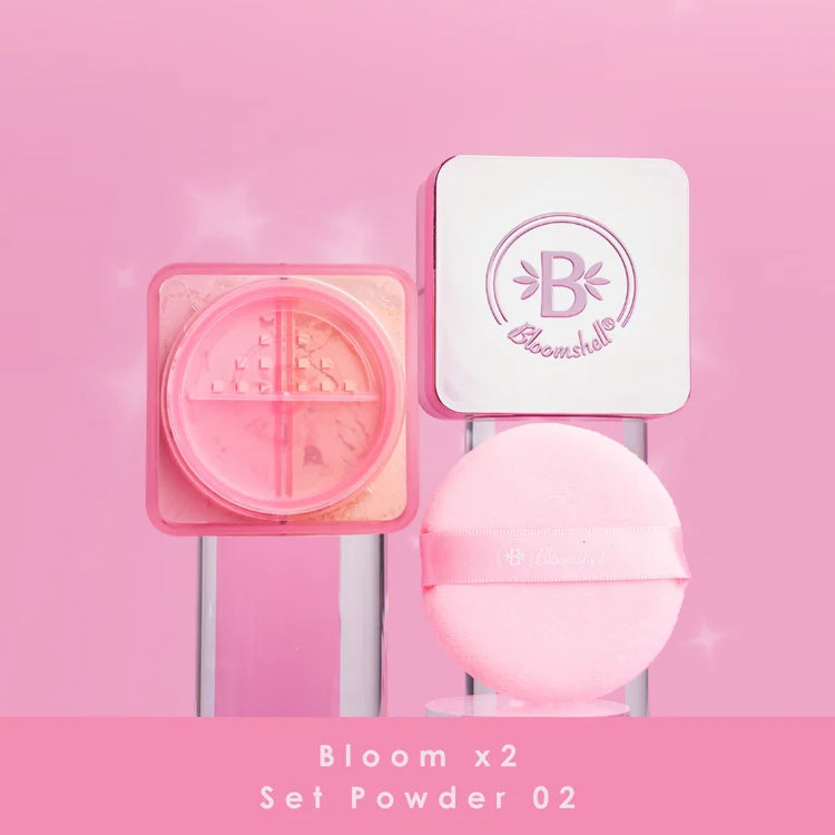POLVO SUELTO Bloom x 2 set powder BLOOMSHELL