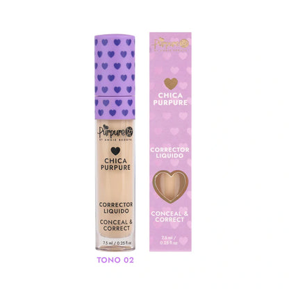 Corrector liquido Chica Purpure(P2-E9-D)