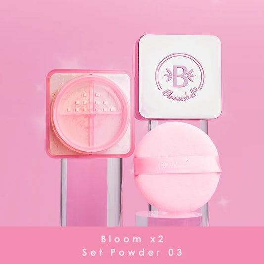 POLVO SUELTO Bloom x 2 set powder BLOOMSHELL